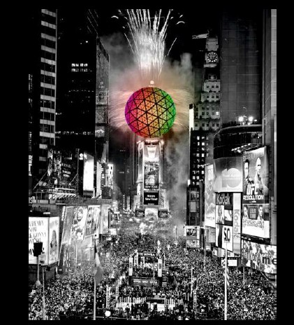 Druck *NewYork Balldrop*