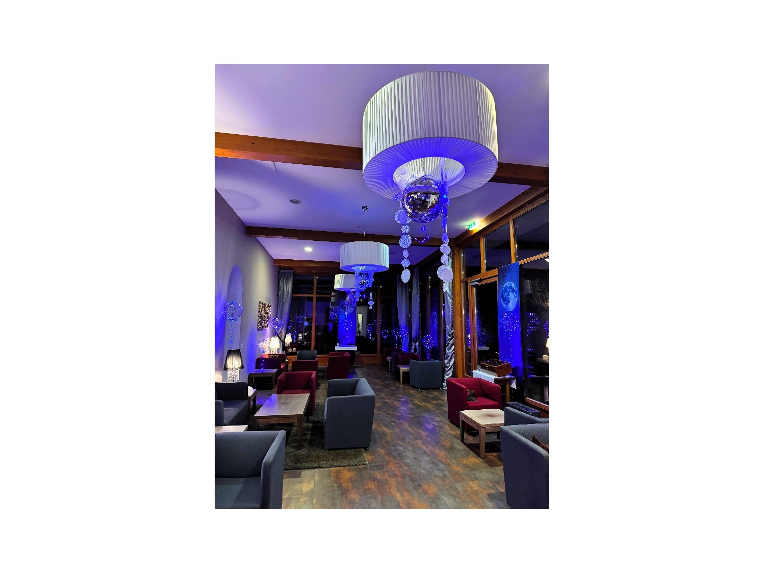 Motto Dekoration 'Blue Moon'