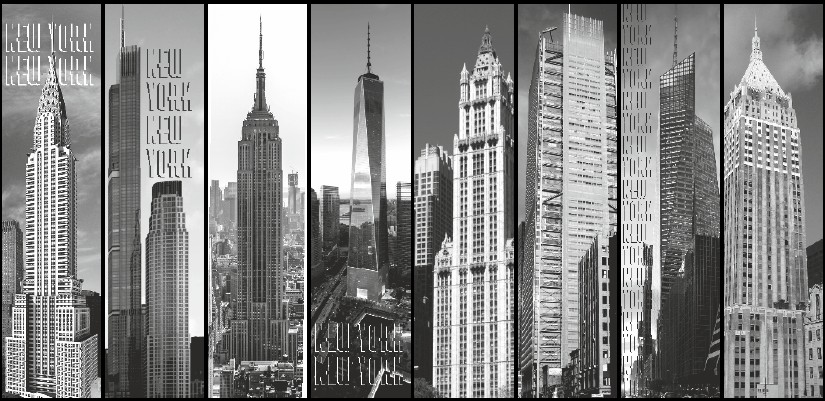 Druck *NewYork* 8 teilig