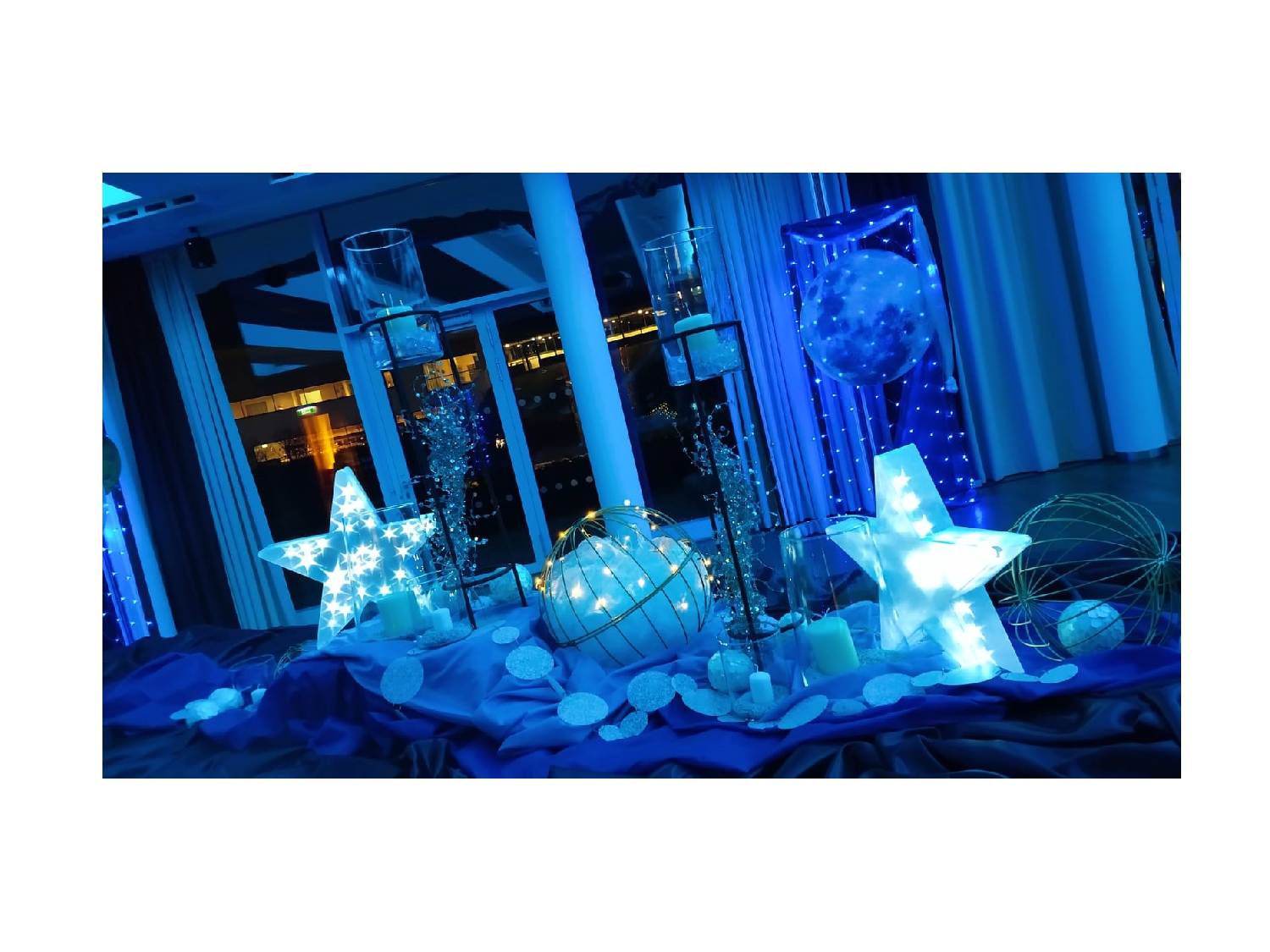 Motto Dekoration 'Blue Moon'