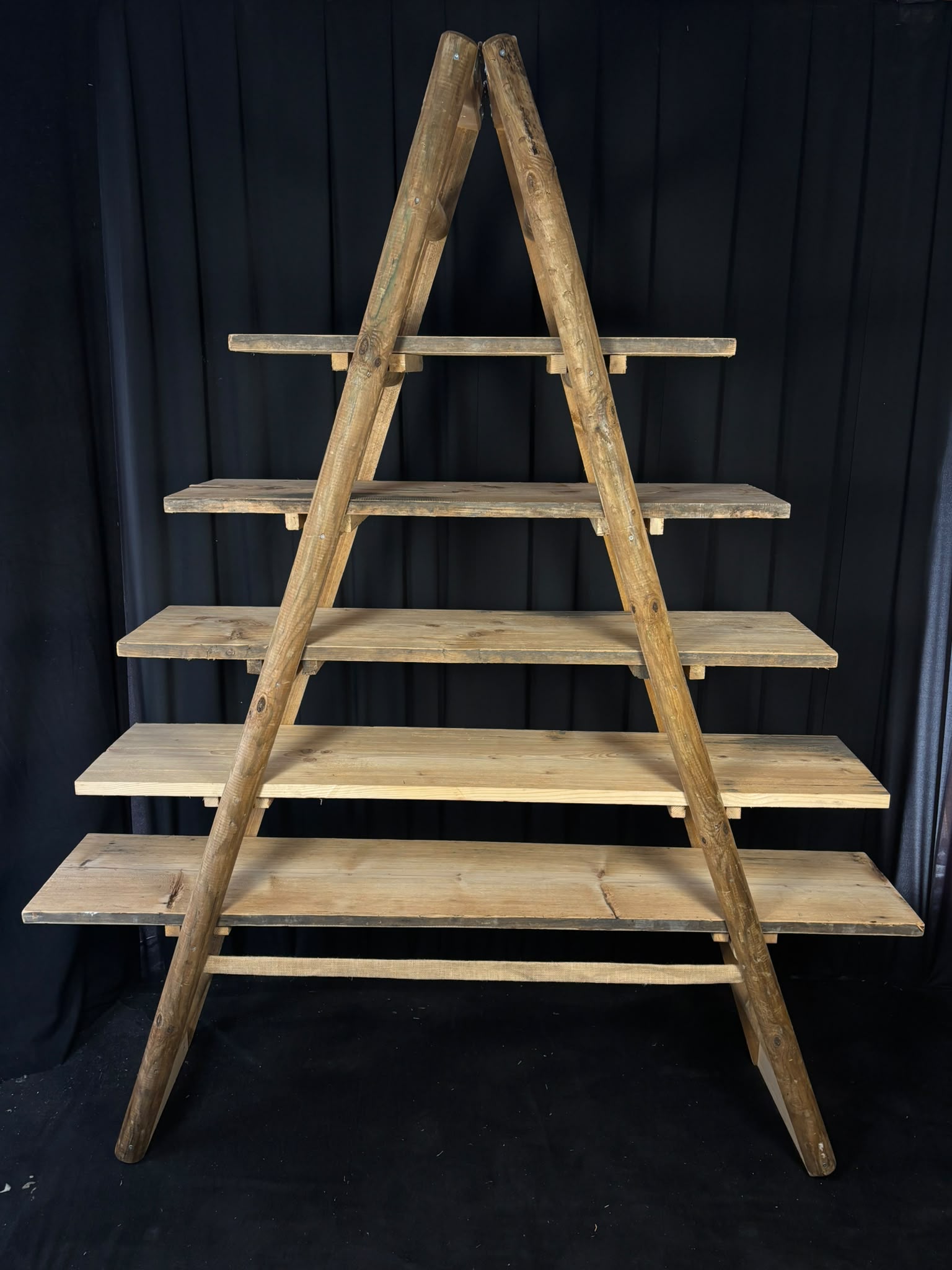 Leiterregal Holz gross