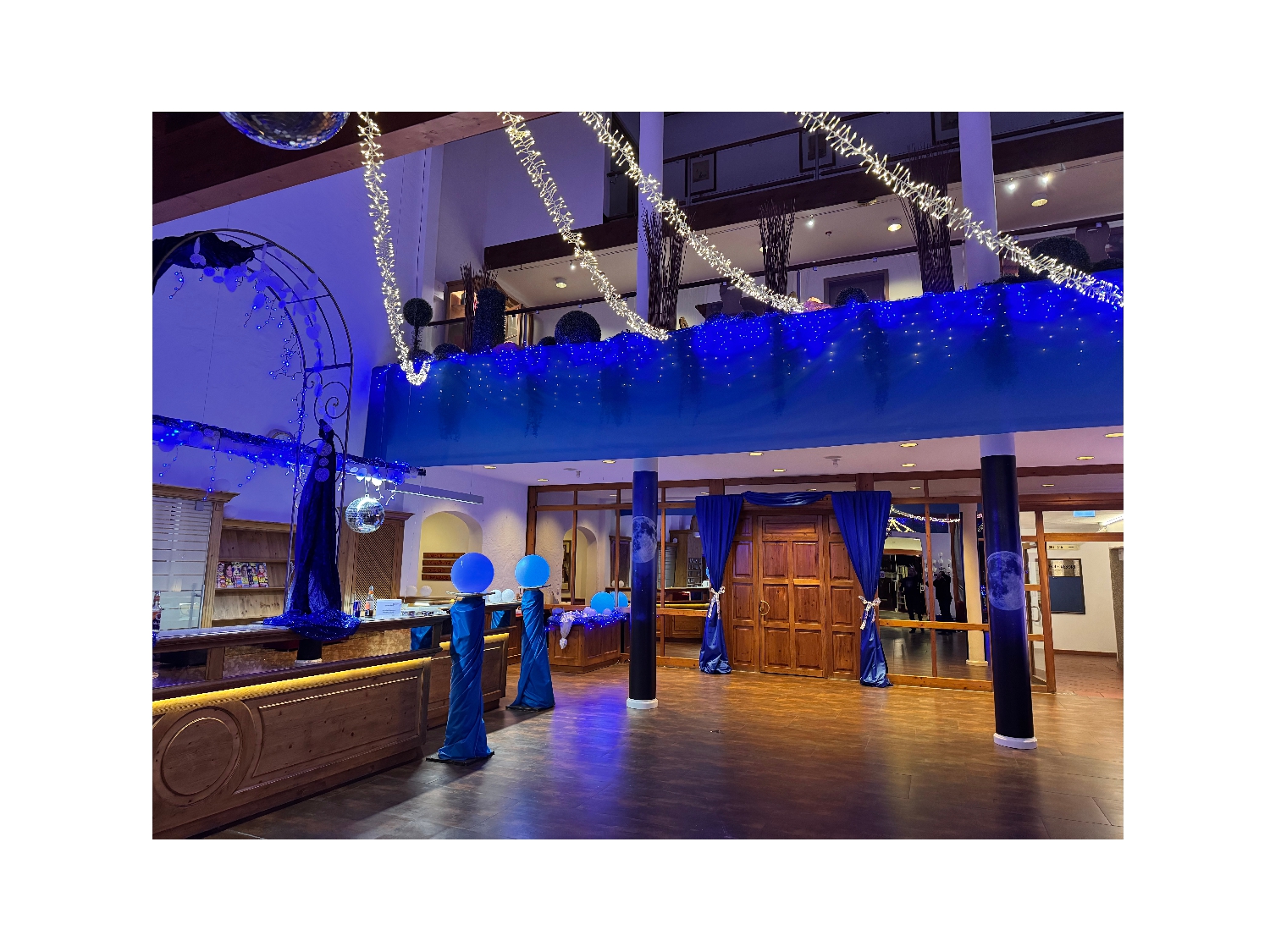 Motto Dekoration 'Blue Moon'