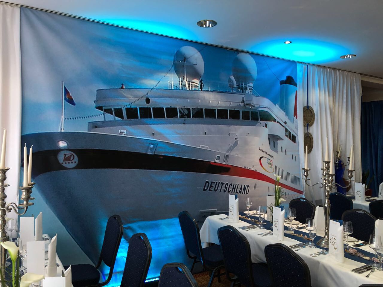 Motto Dekoration 'Karibik Traumschiff' 