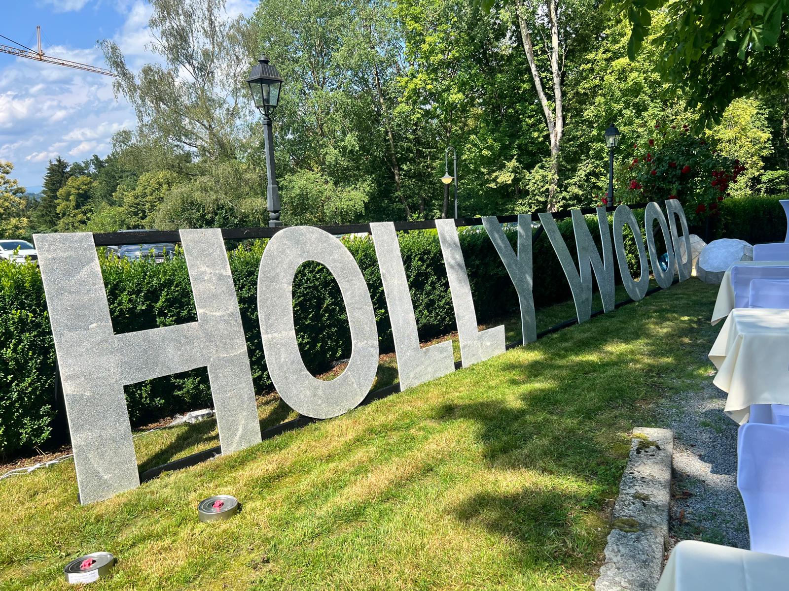 Motto Dekoration 'Hollywood'