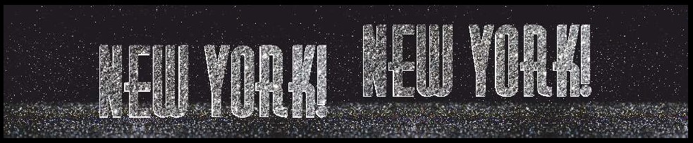 Motto Dekoration 'New York! New York!' 