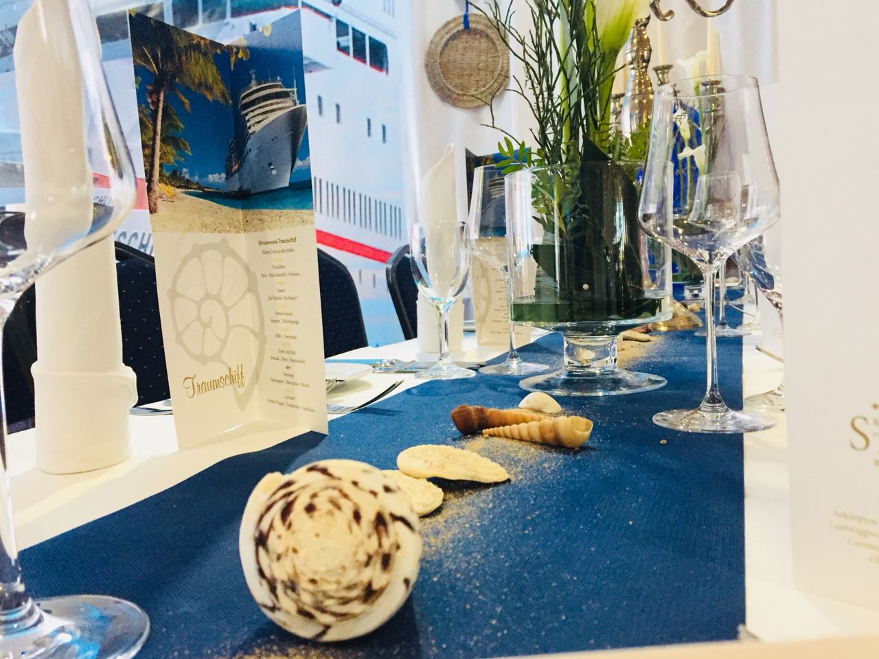 Motto Dekoration 'Karibik Traumschiff' 